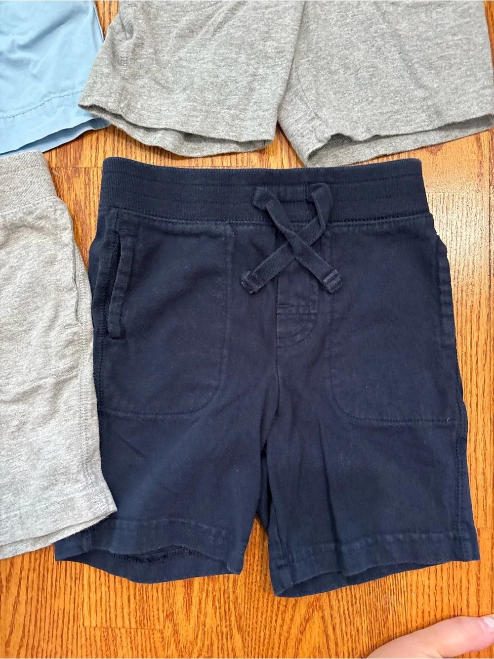 Gap shorts 18-24 month grey blue black toddler boy summer